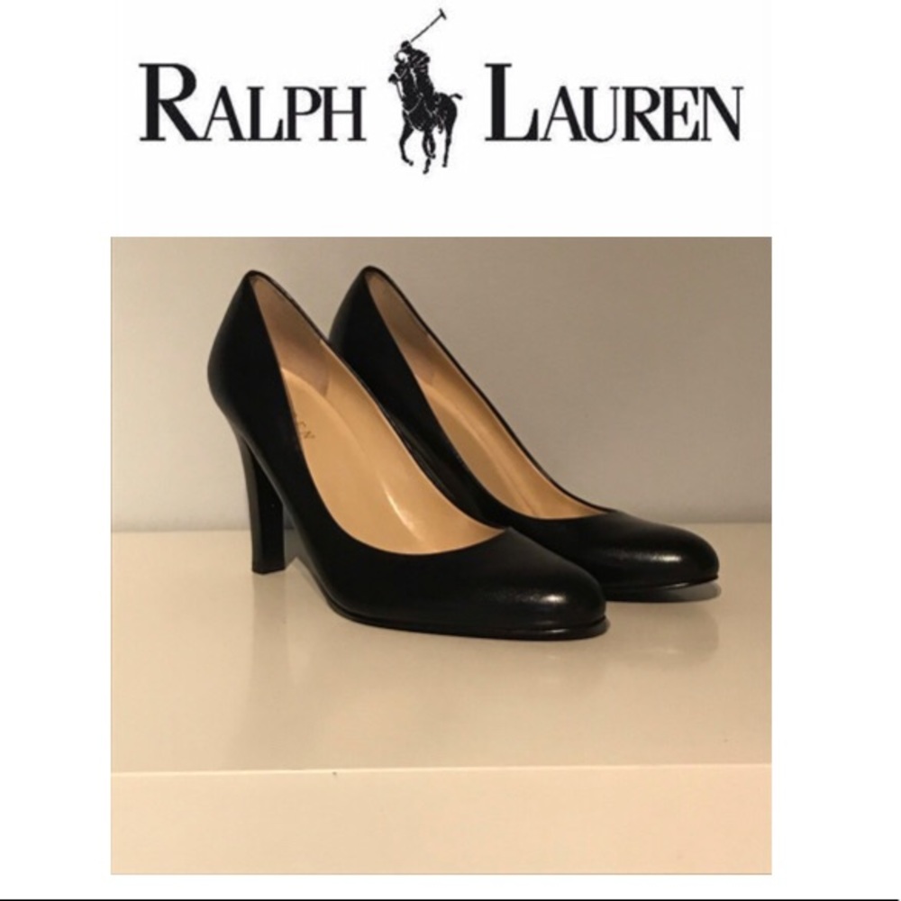Ralph Lauren Black Heels
